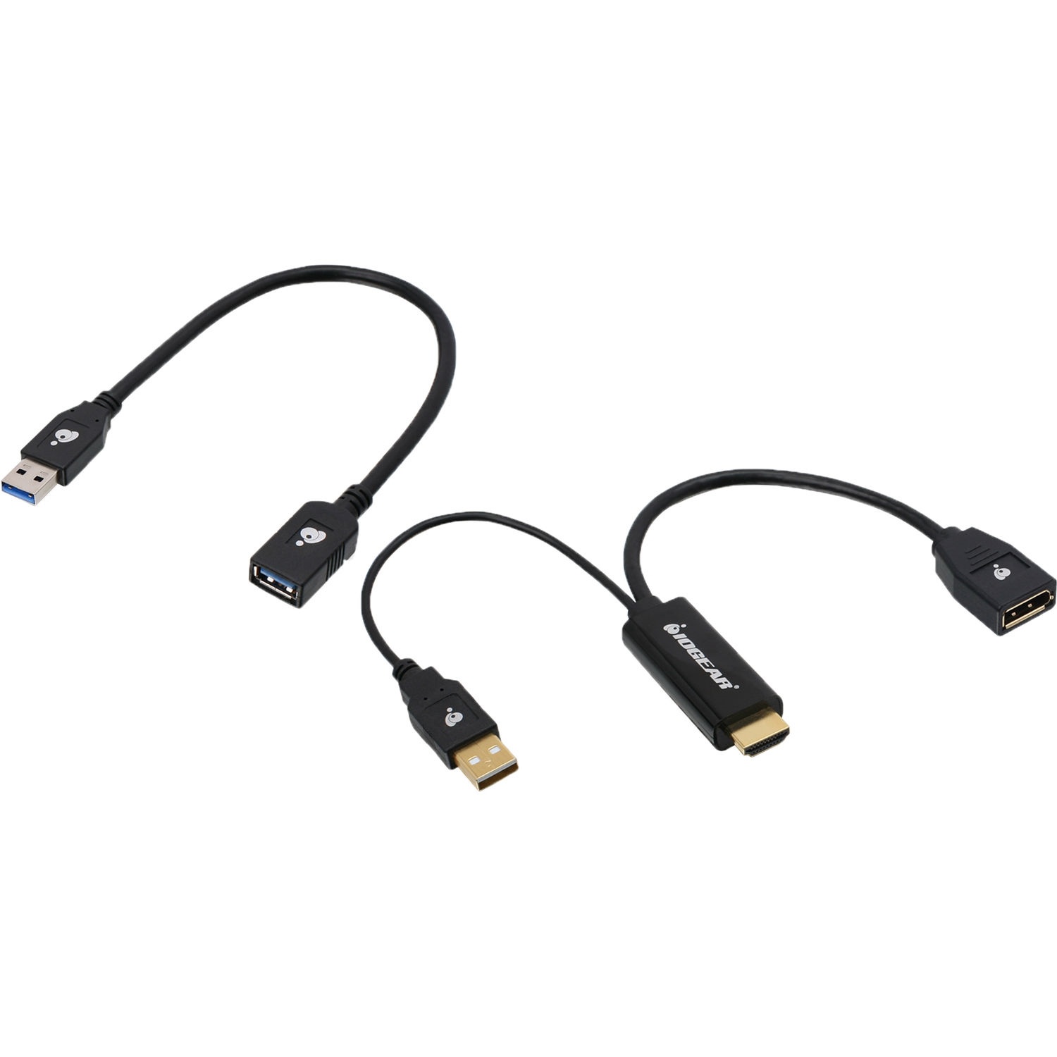 IOGEAR 4K 30 Hz HDMI Male to DisplayPort Female Adapter Cable