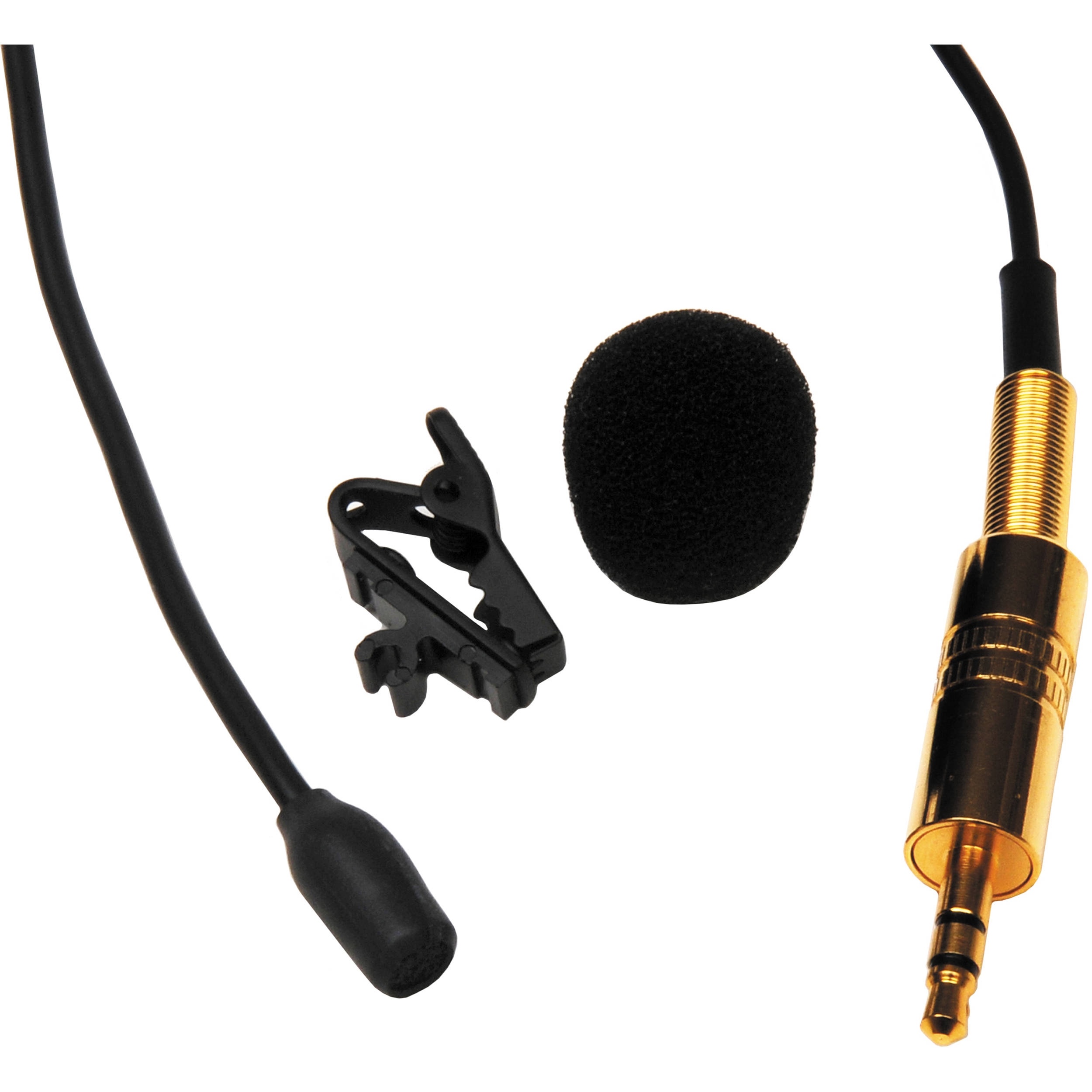 Microphone Madness MM-ML Micro-Lapel Style Mono Omnidirectional Microphone (Black)