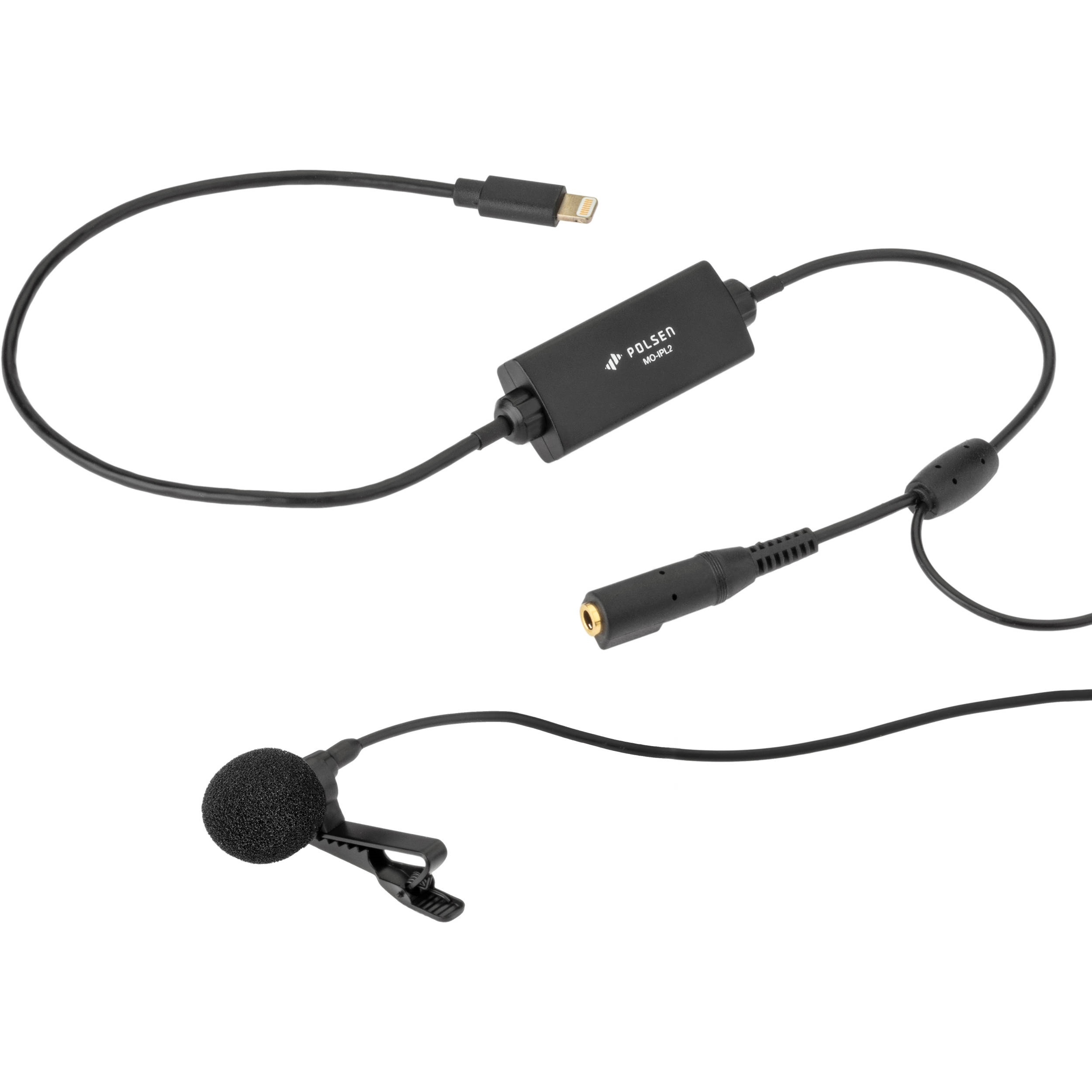 Polsen MO-IPL2 Lavalier Microphone for iOS Devices