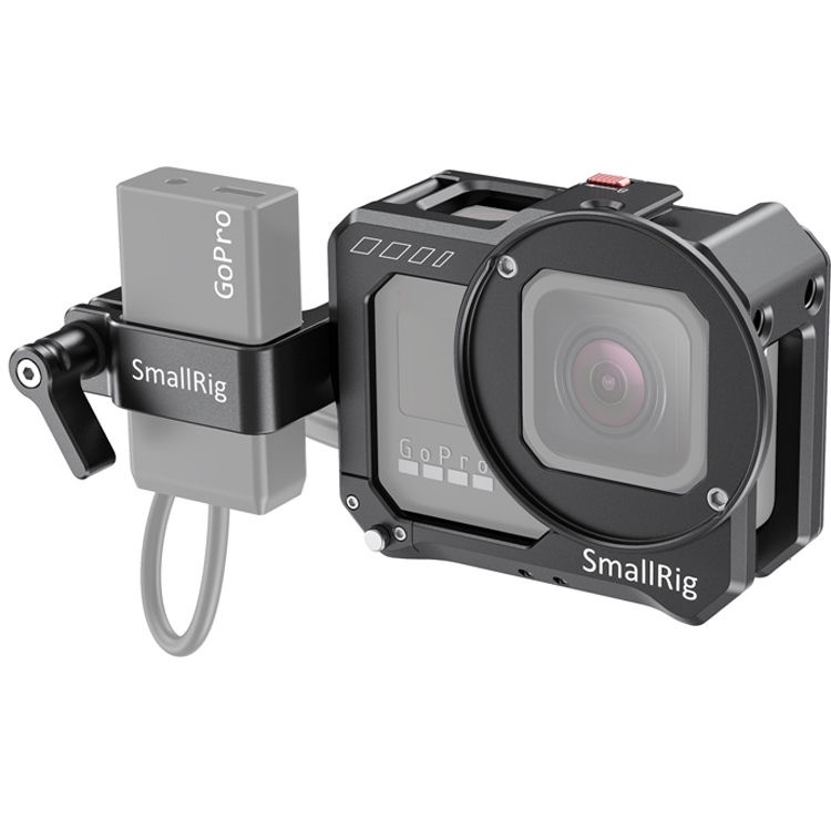 SmallRig CVG2678 Vlogging Cage and Mic Adapter Holder for GoPro HERO8 Black
