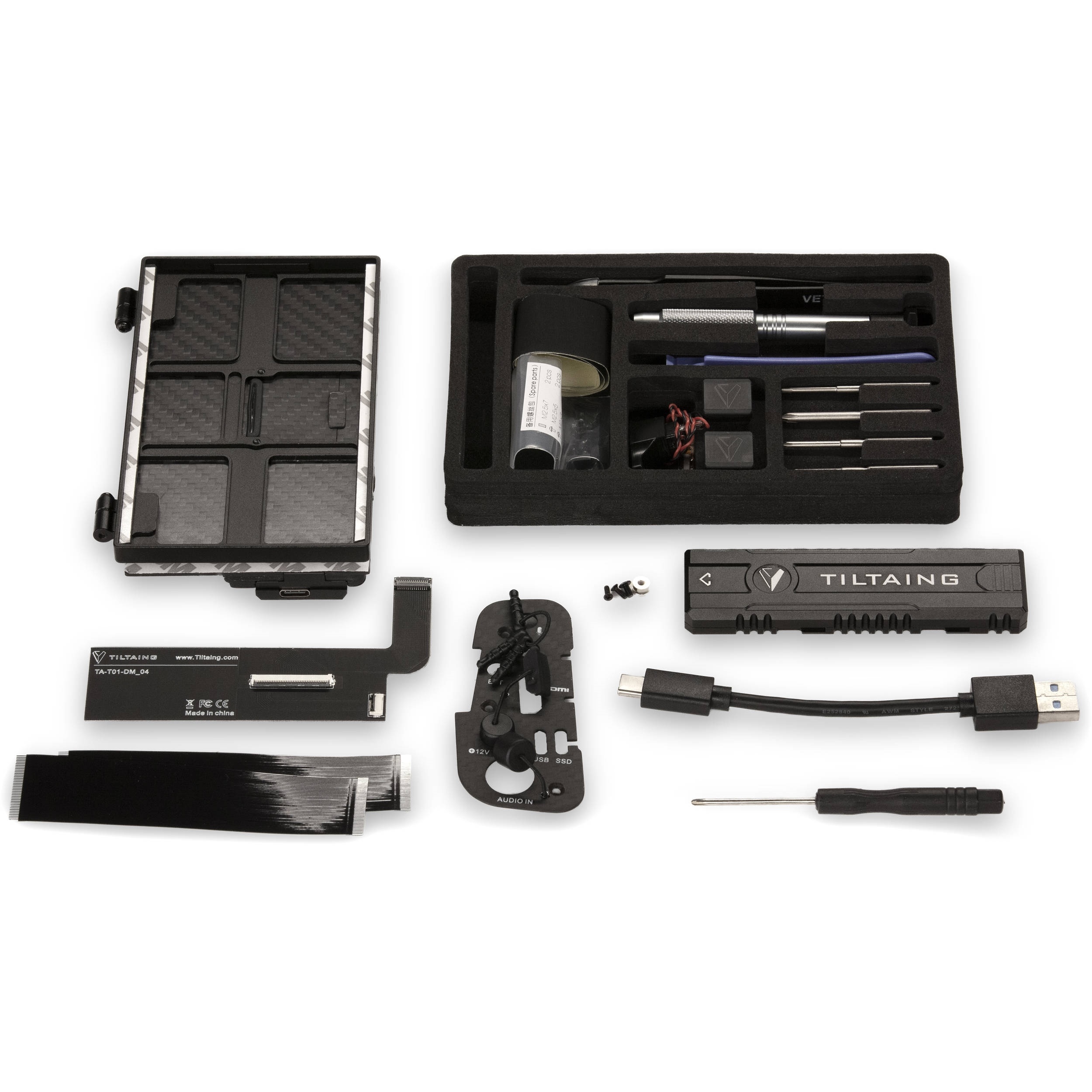 Tilta BMPCC 4K/6K Flip Screen Modification Kit A (SATA SSD Case)