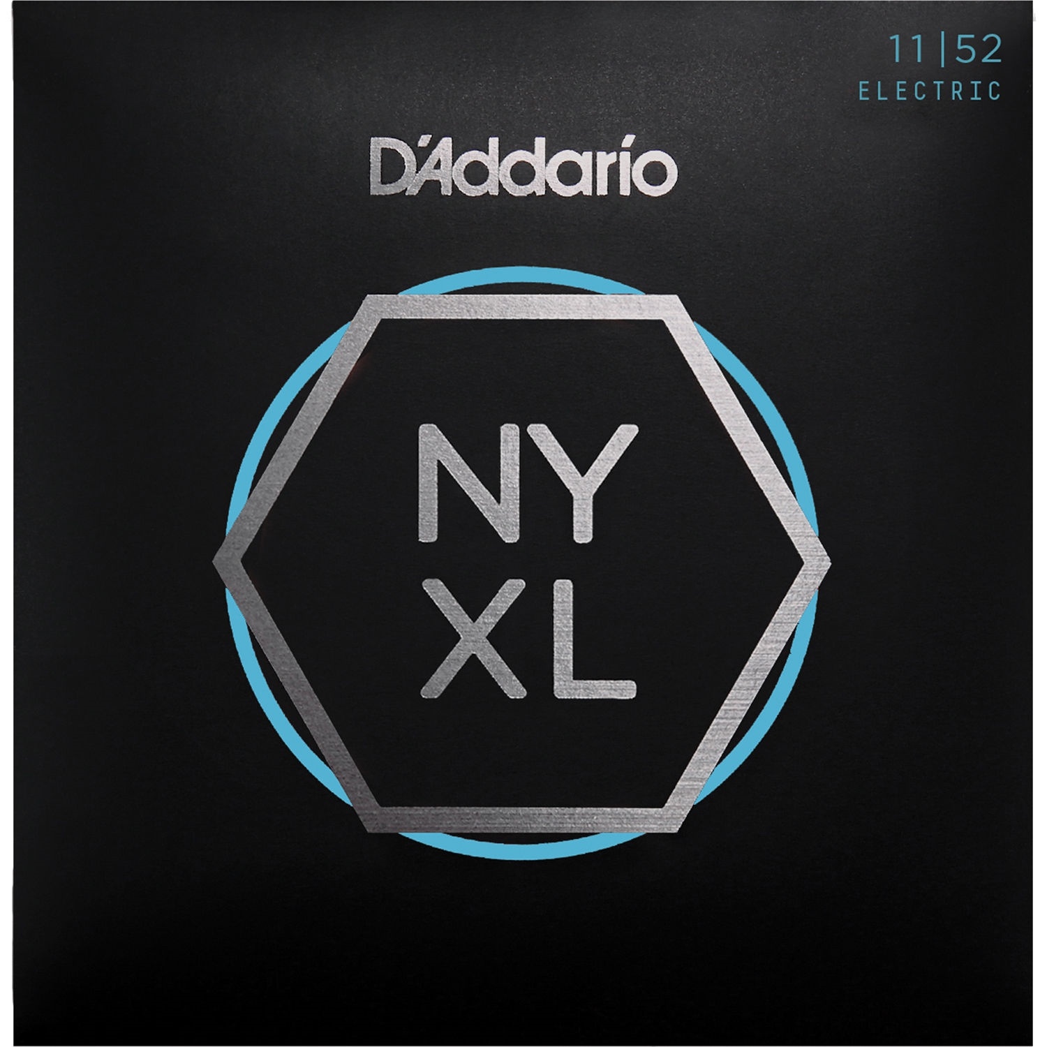 D'Addario NYXL1152 NYXL Nickel Wound Electric Guitar Strings (6-String Set, 11 - 52)