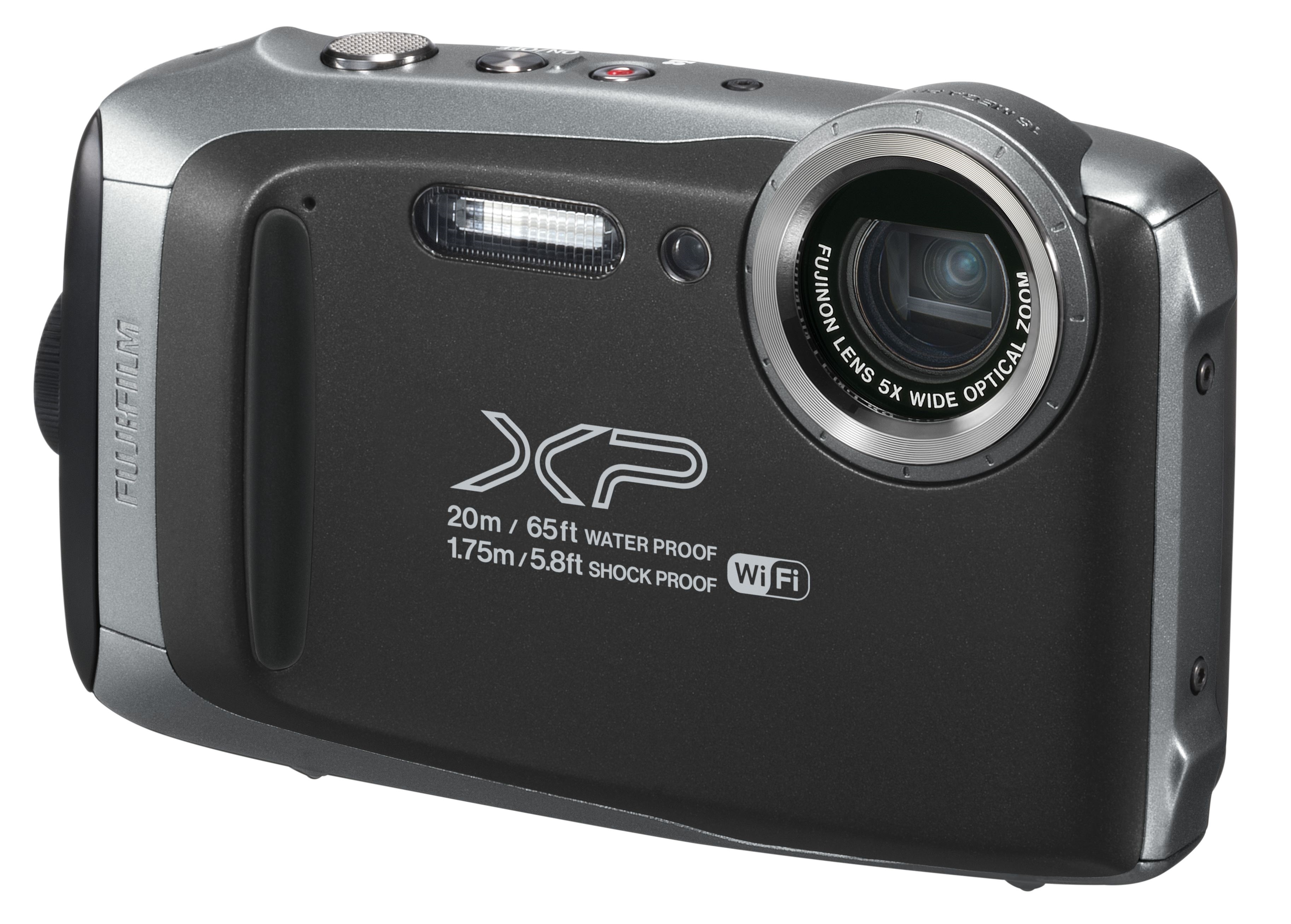 FUJIFILM FinePix XP130 Tough Digital Camera (Dark Silver)