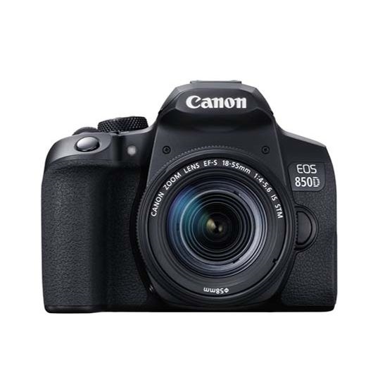 Canon EOS 850D DSLR Camera with 18-55mm Lens
