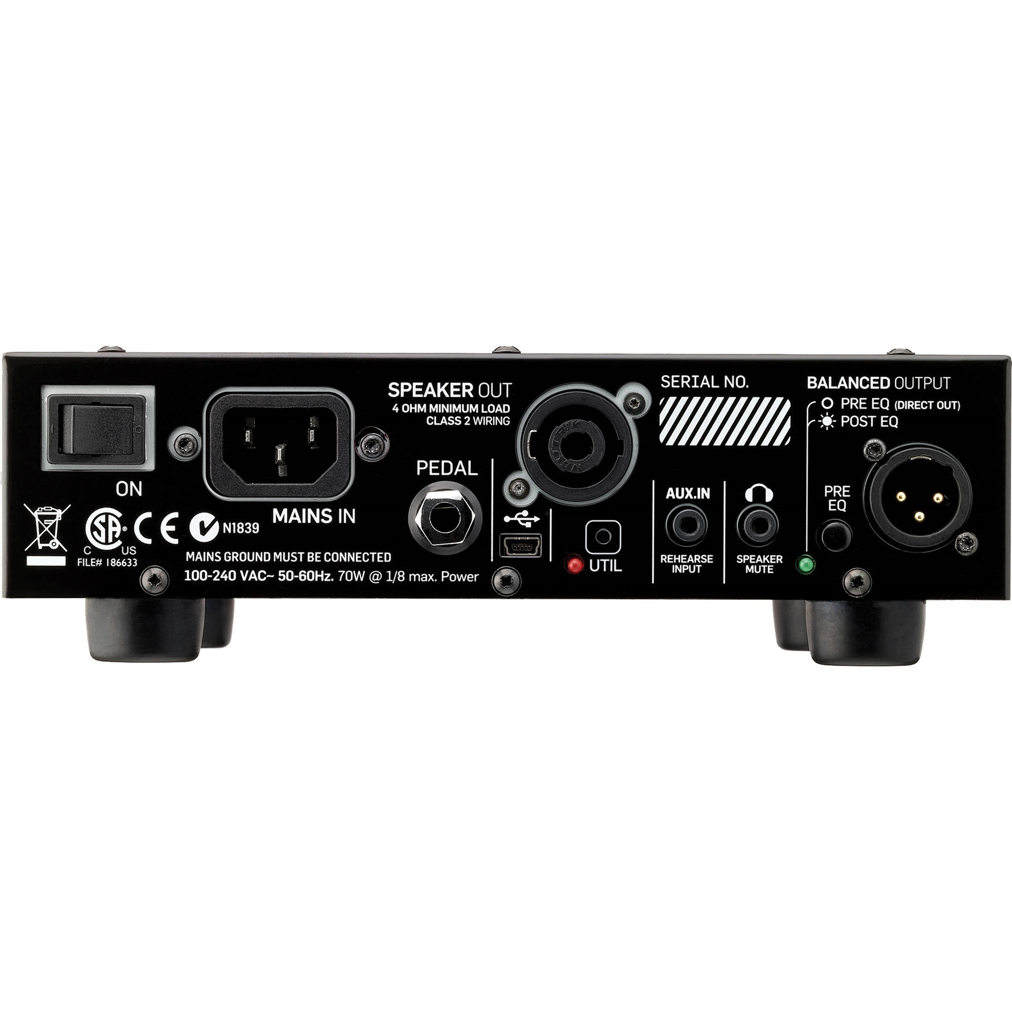 TC Electronic BH250 Bass Head | Rubber Monkey | NZ