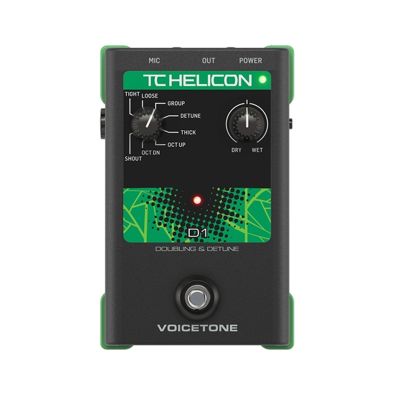 TC-Helicon VoiceTone D1 Stompbox