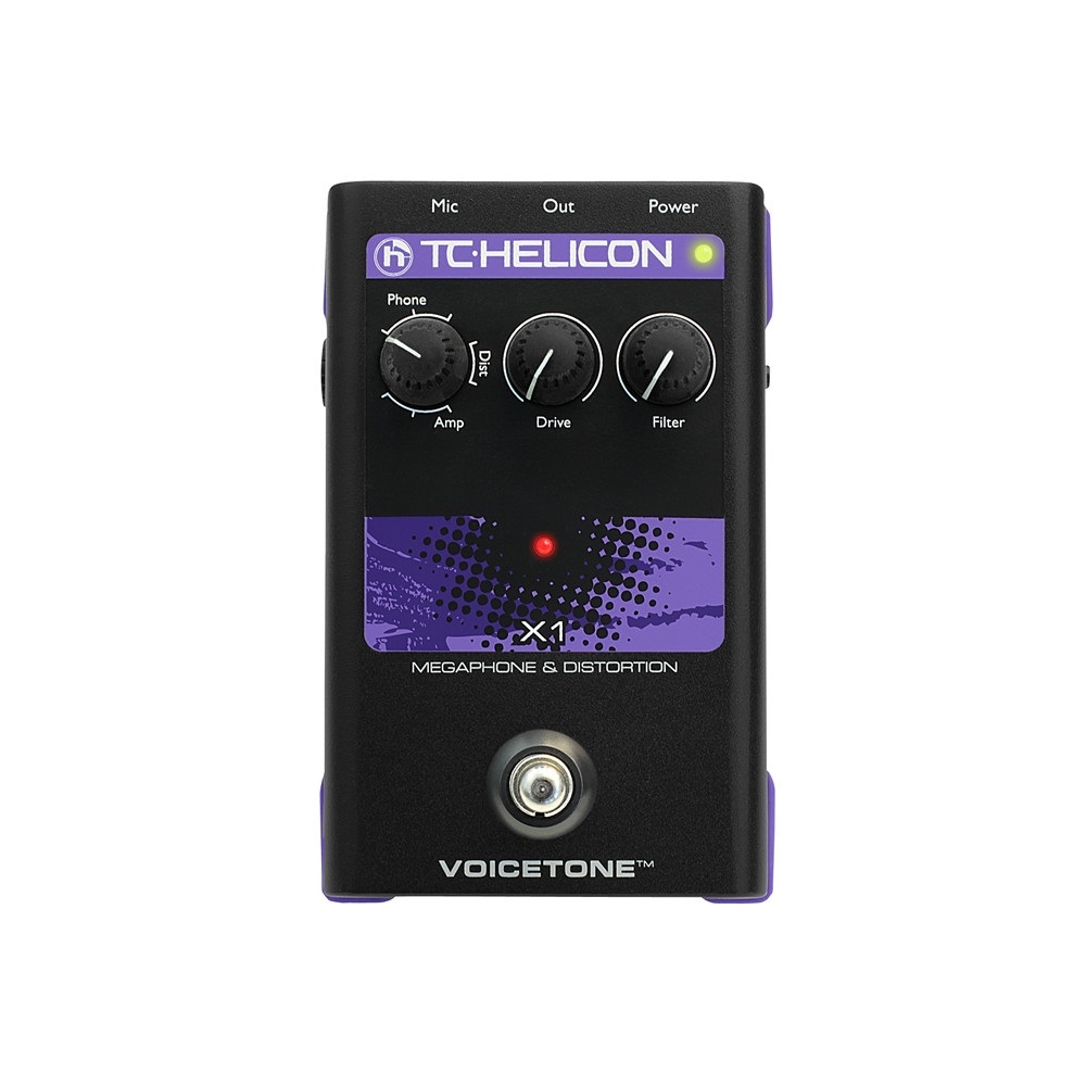 TC-Helicon VoiceTone X1 Stompbox