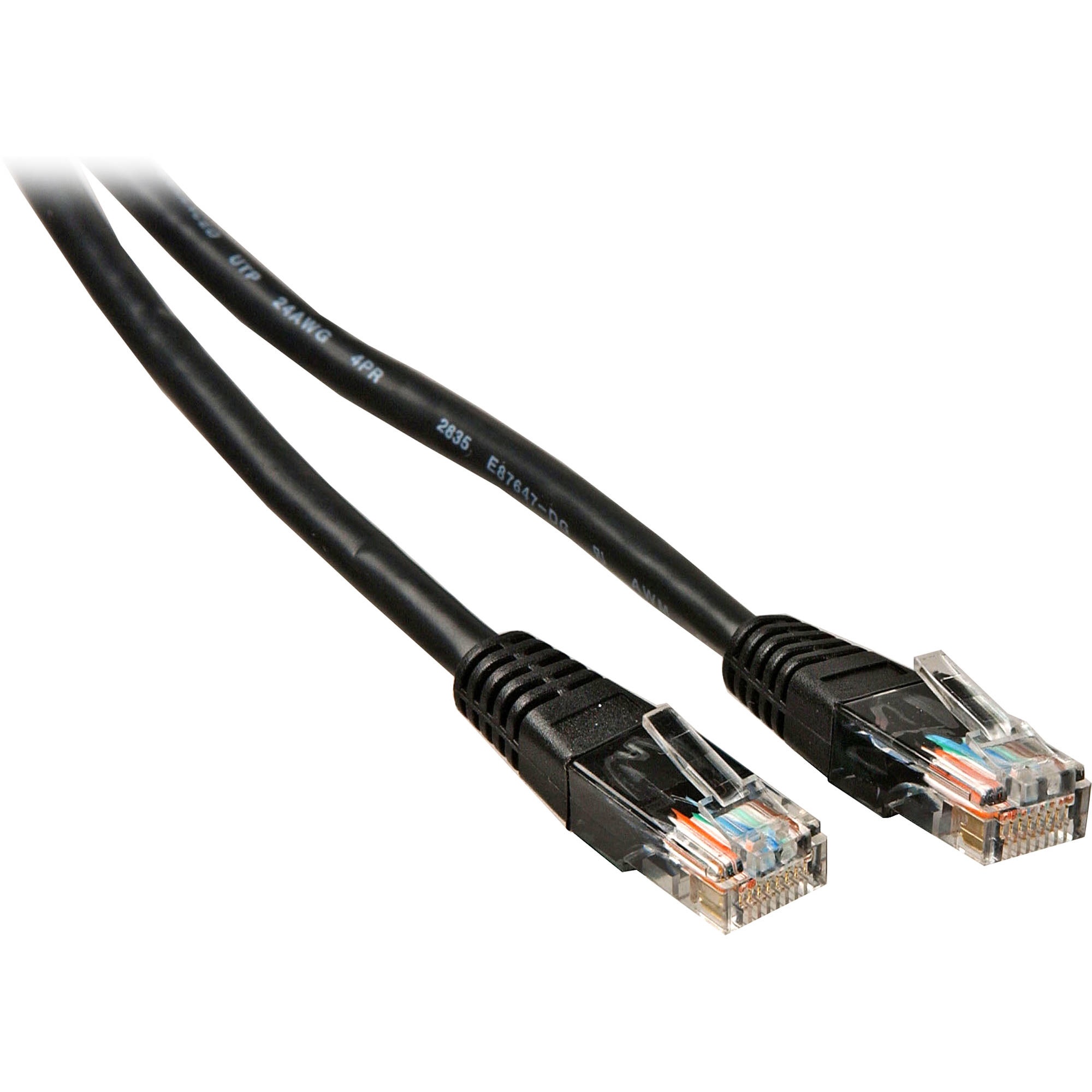 Hosa Cat5e 10/100 Base-T Ethernet Cable (Black 3m)