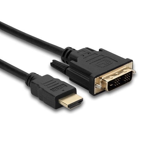 Hosa Standard Speed HDMI Male to DVI-D Male Cable (1.8m)