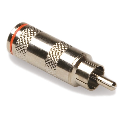 Hosa Red RCA Male Connector