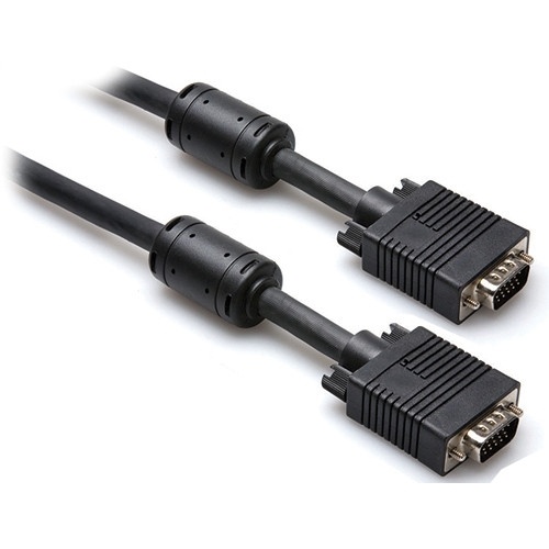 Hosa VGA/3.5mm TRS Male to VGA/3.5mm TRS Male AV Cable (15.2m)