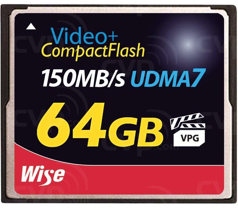 Wise CF-11640 CompactFlash 64GB Memory Card