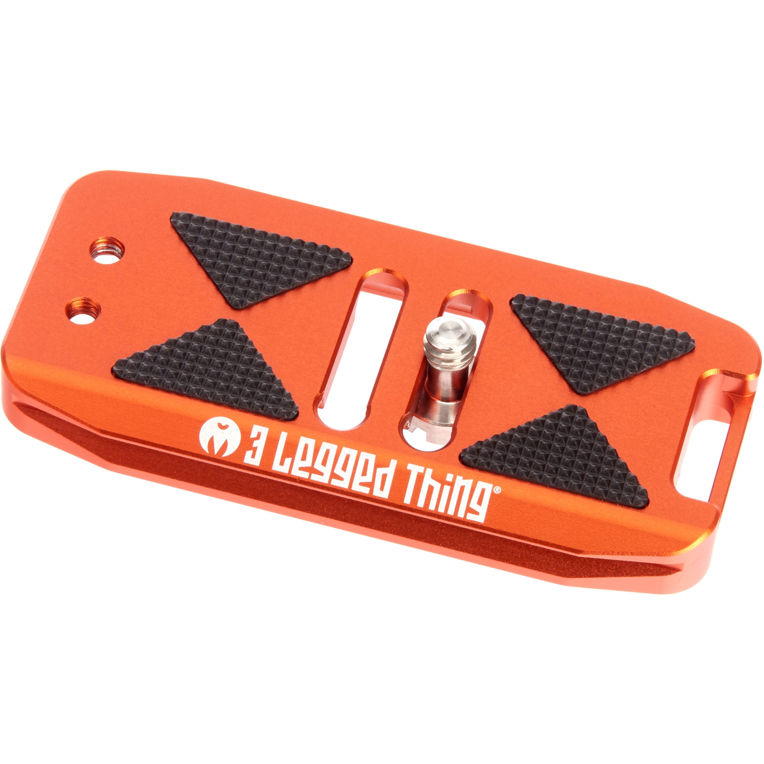 3 Legged Thing BASE85 Arca-Swiss Compatible 85mm Wide Quick Release Plate (Copper/Orange)
