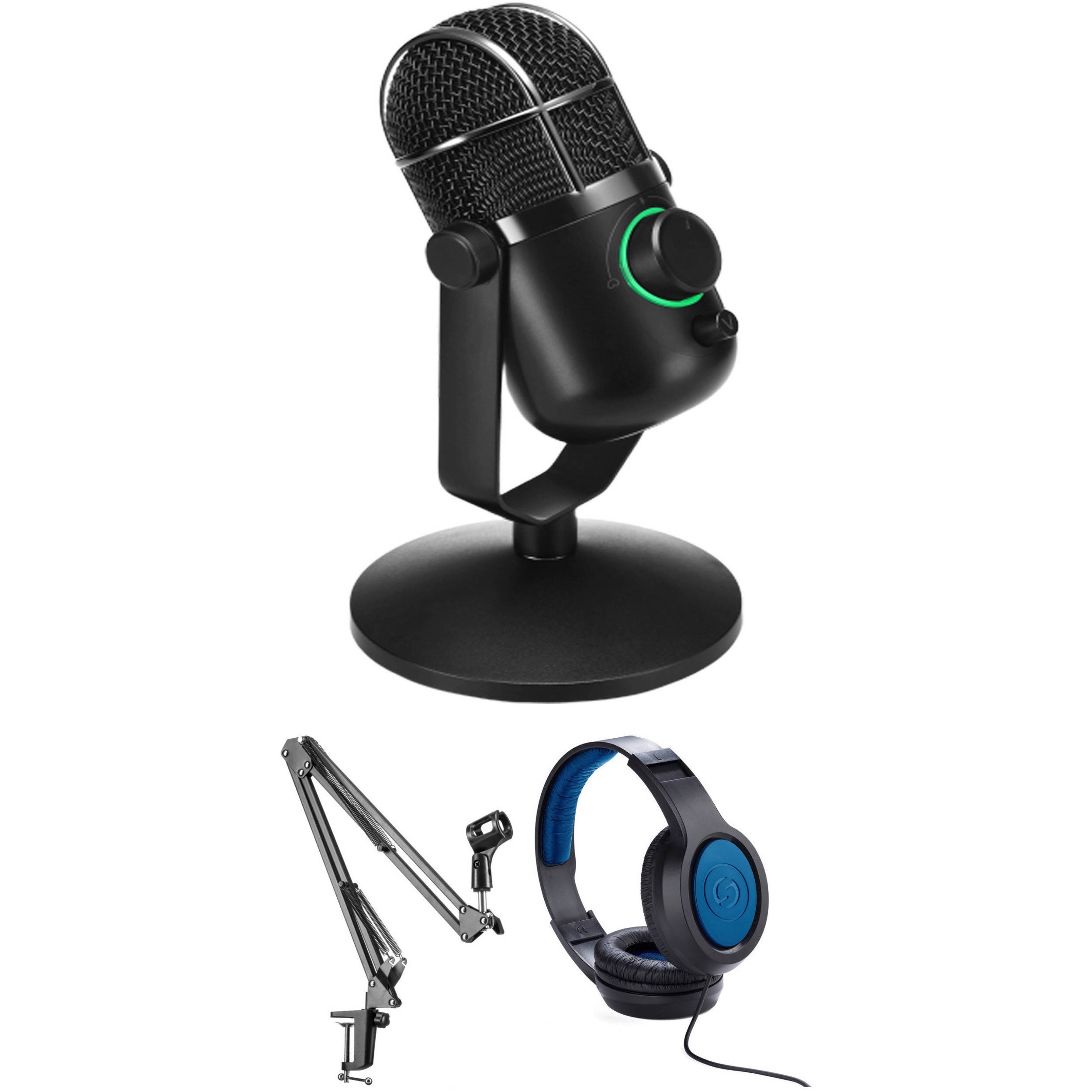 THRONMAX MDrill Dome Plus Kit with USB Mic, Boom Arm & Headphones