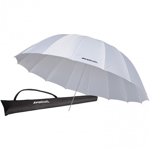 Westcott Parabolic Umbrella White Diffusion (2.2m)