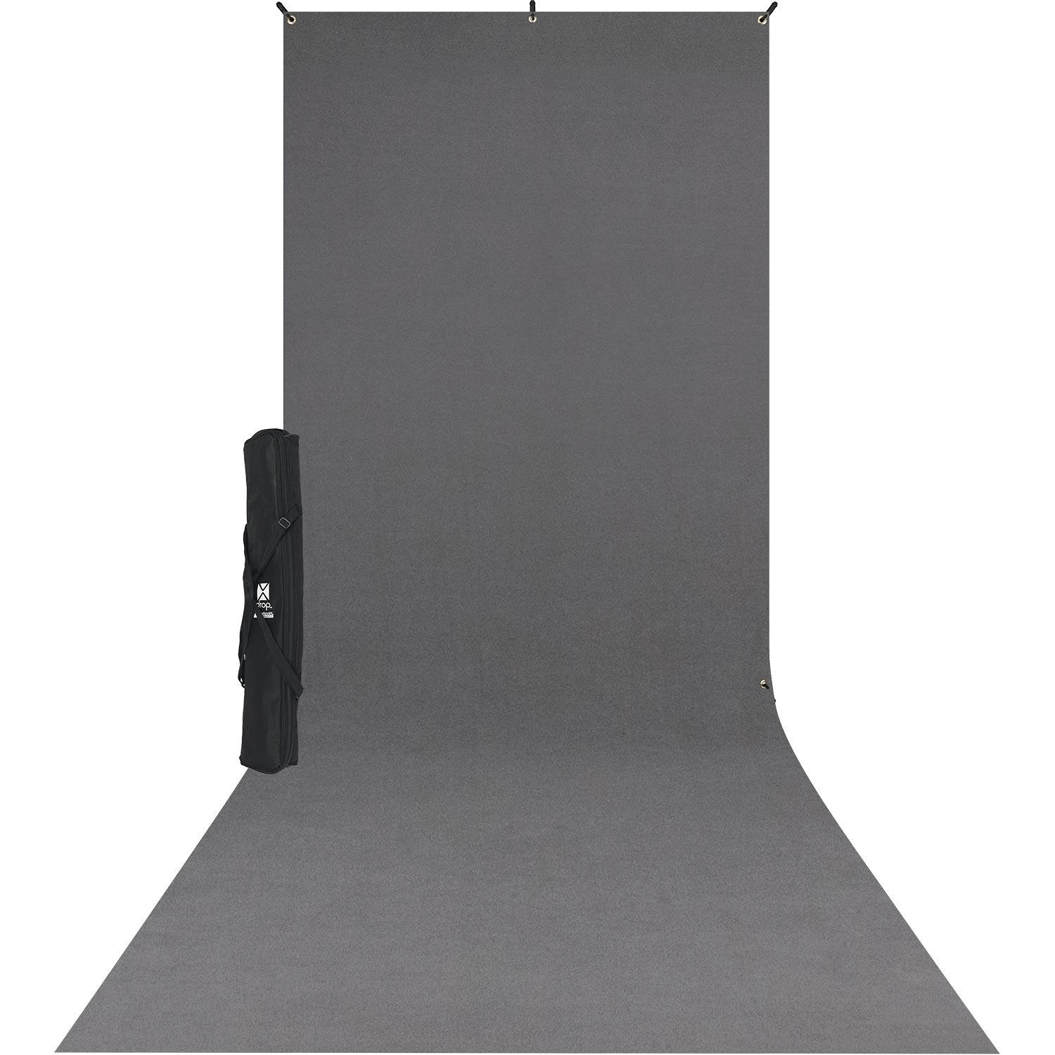 Westcott X Drop Wrinkle-Resistant Backdrop Kit - Neutral Grey Sweep (1.5m x 3.7m)