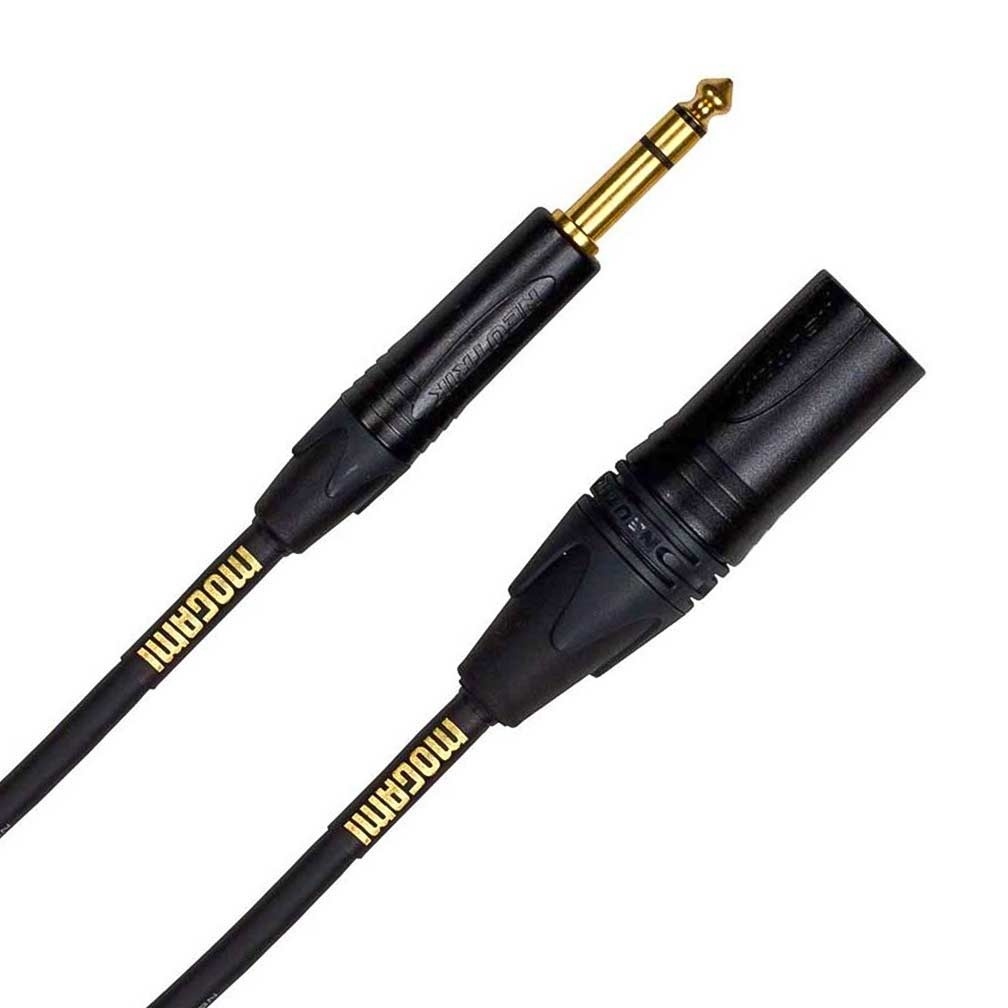 Mogami Gold Series TRS to XLRM Cable (1.8m)