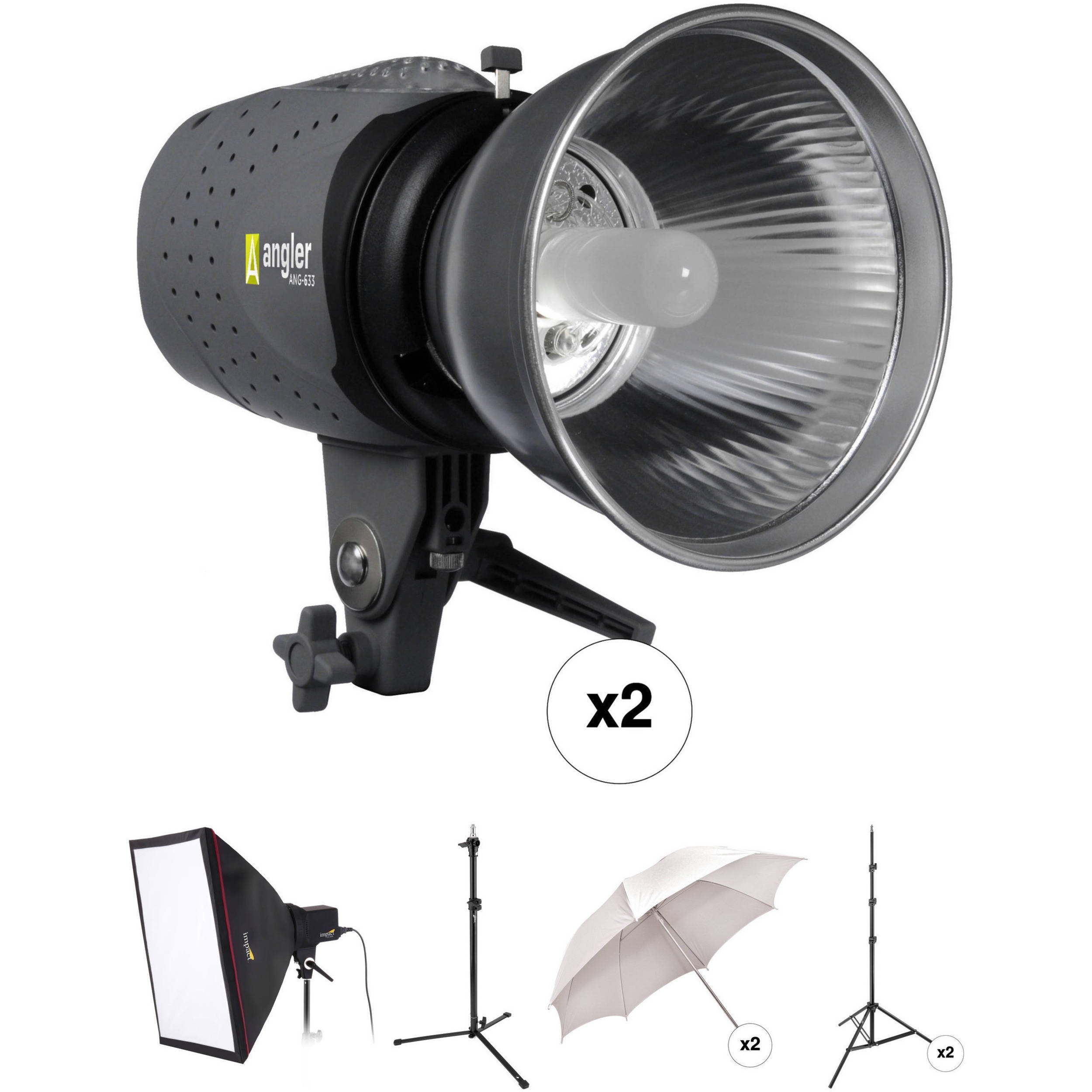 Angler 3-Monolight Portrait Backlight Kit