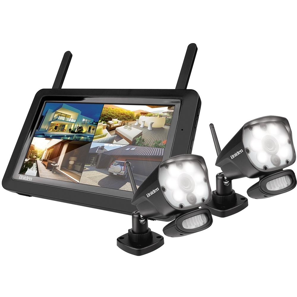 Uniden G3720 Full HD Digital Wireless Surveillance System with 2 Weatherproof Cameras - Open Box