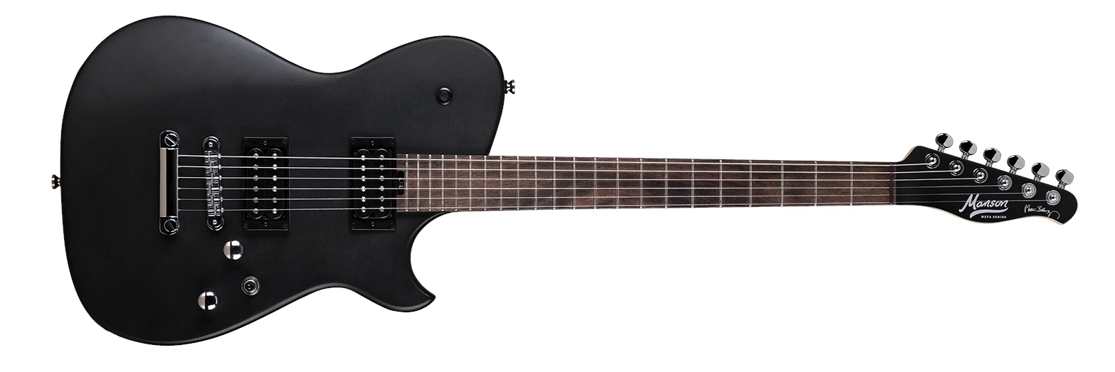 Cort MBM-1 Meta Series Matthew Bellamy Signature Guitar (Satin Black)