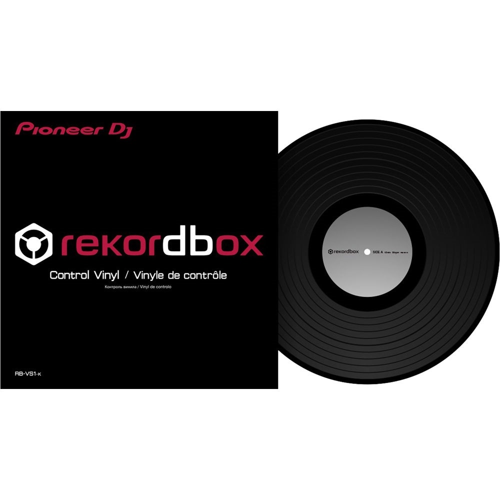 Pioneer DJ RB-VS1-K Control Vinyl for rekordbox dj (Black)