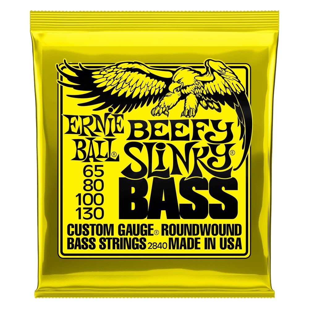 Ernie Ball Beefy Slinky Bass Strings (65-130)