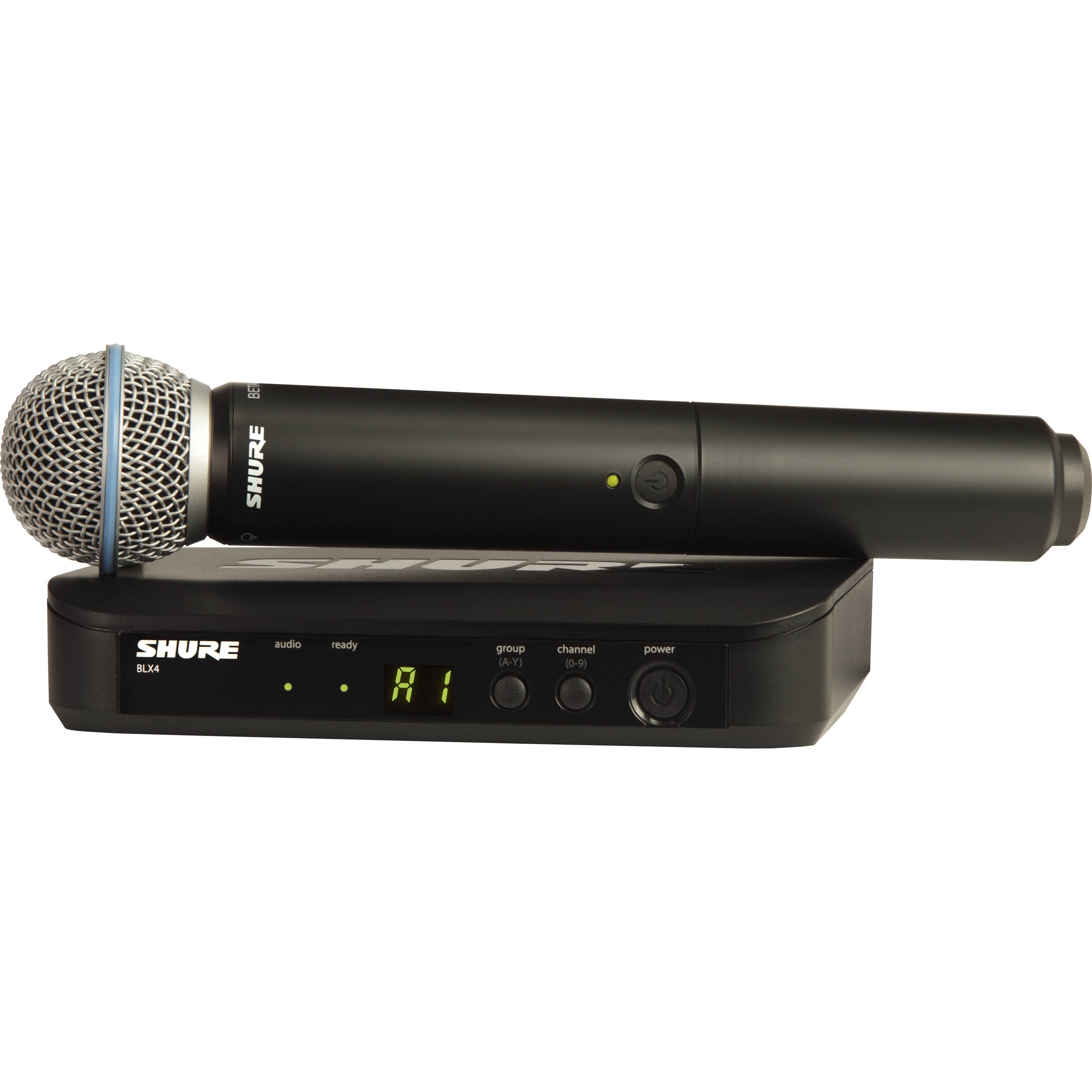 Shure BLX24/B58 Wireless Handheld Microphone System with Beta 58A Capsule (M17: 662 - 686 MHz)