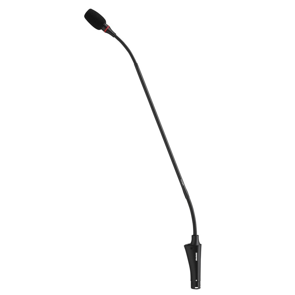 Shure 45cm 18 inch Gooseneck Condenser Microphone (Black)