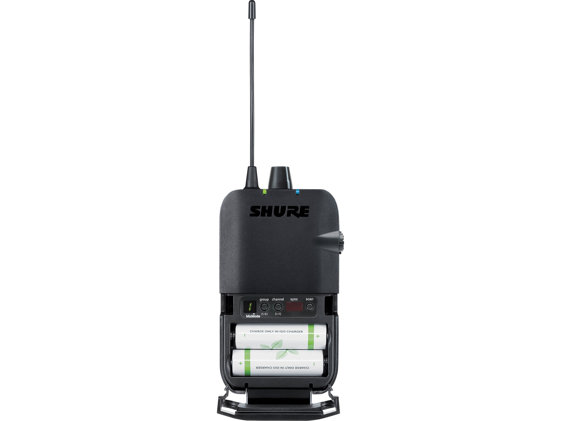 Shure P3R Wireless Bodypack Receiver for PSM300 (J13: 566 - 590 MHz)