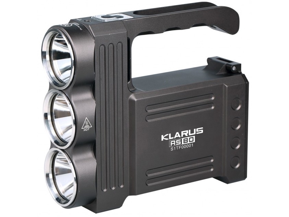 Klarus RS80 - 3450 Lumen LED Spotlight - Open Box Special