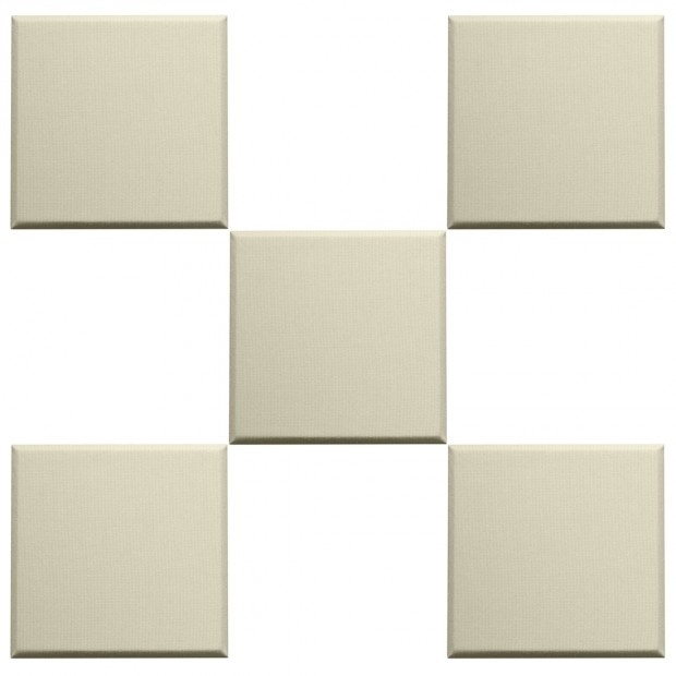 Primacoustic Bevelled Edge Scatter Block 24 pc - Beige (30.4 x 30.4 x 2.5cm)