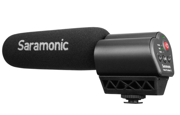 Saramonic Vmic Pro Mark II Supercardioid On-Camera Condenser Shotgun Microphone