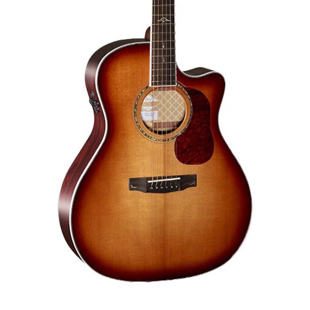 Cort A8 Acoustic Guitar With Case LB (Gold)