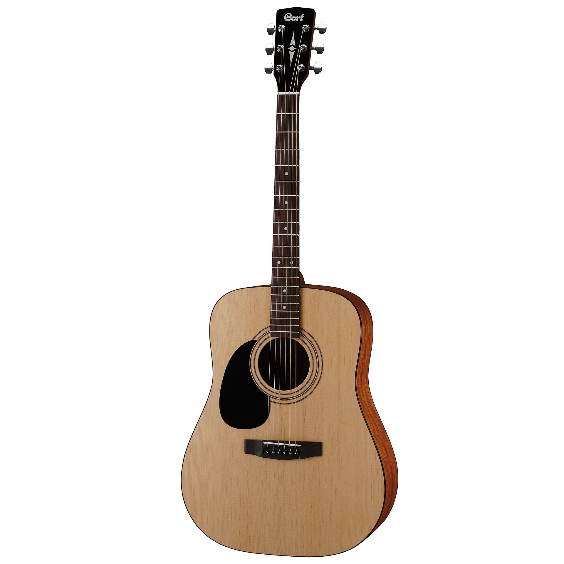 Cort AD810 Standard Series Acoustic Guitar with Bag (Left Handed, Open Pore)