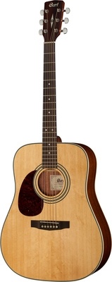 Cort Earth 70 Left-Handed Acoustic Guitar (Open Pore)