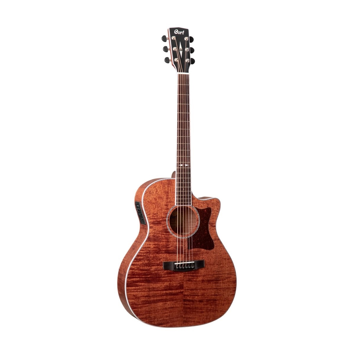 Cort GA5F-FMH Acoustic Guitar (Open Pore)