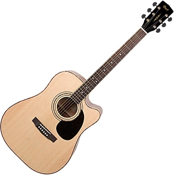 Cort AD800CE Acoustic Guitar (Natural Satin)