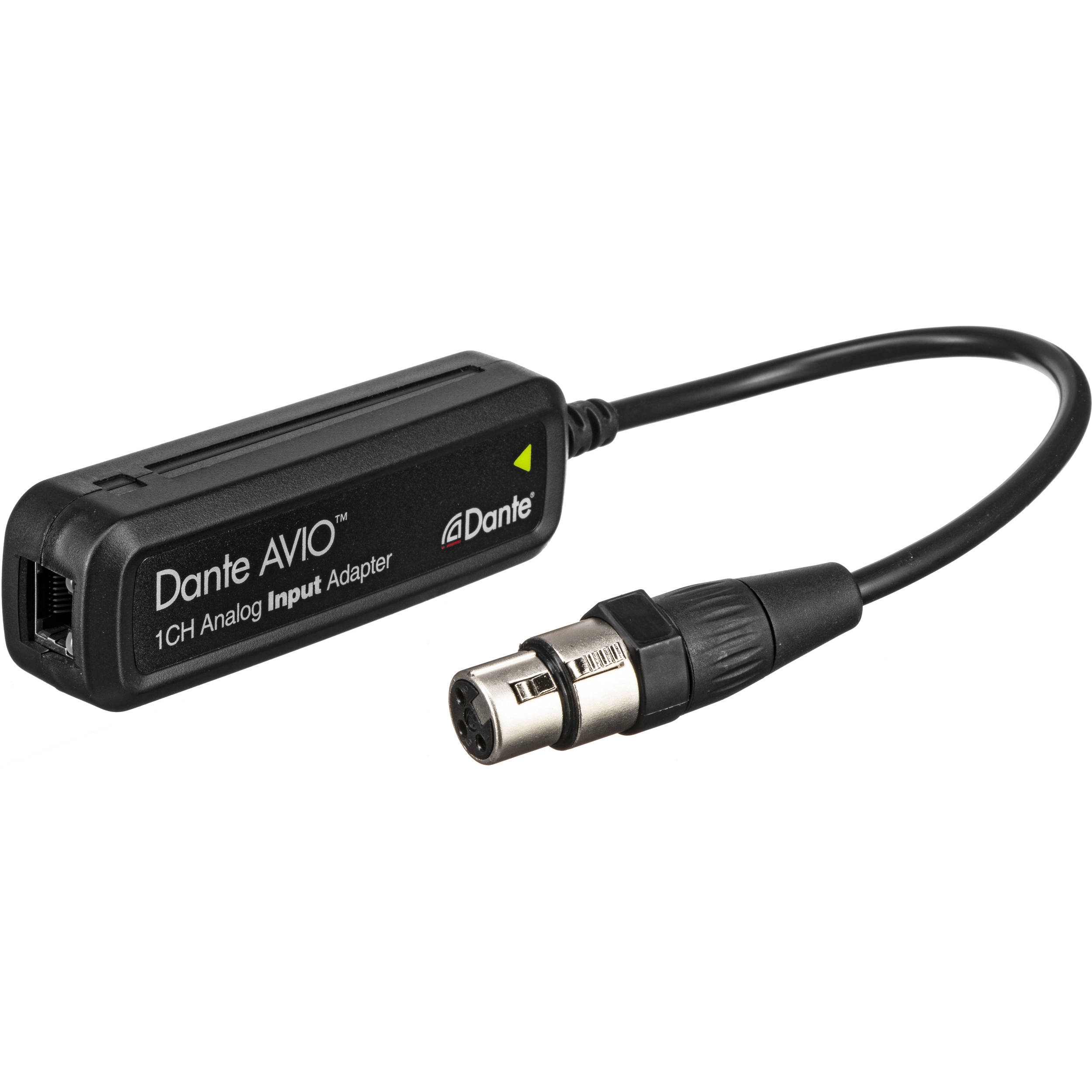 Audinate Dante AVIO 1-Channel Analog Input Adapter for Dante Audio Network