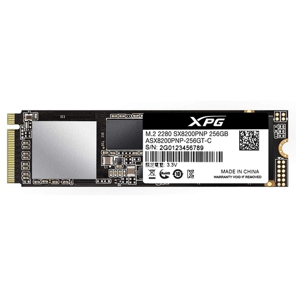 Adata XPG SX8200 Pro Solid State Drive (Black 256GB)