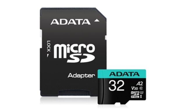 ADATA Premier Pro microSDHC UHS-I U3 A2 V30S Card with Adapter (32GB)