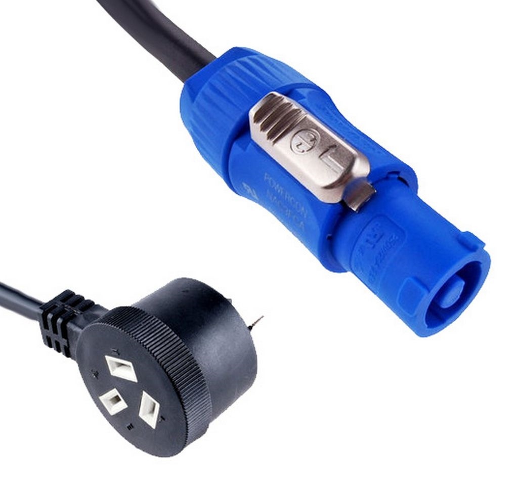 Powercon to AC 2m cable