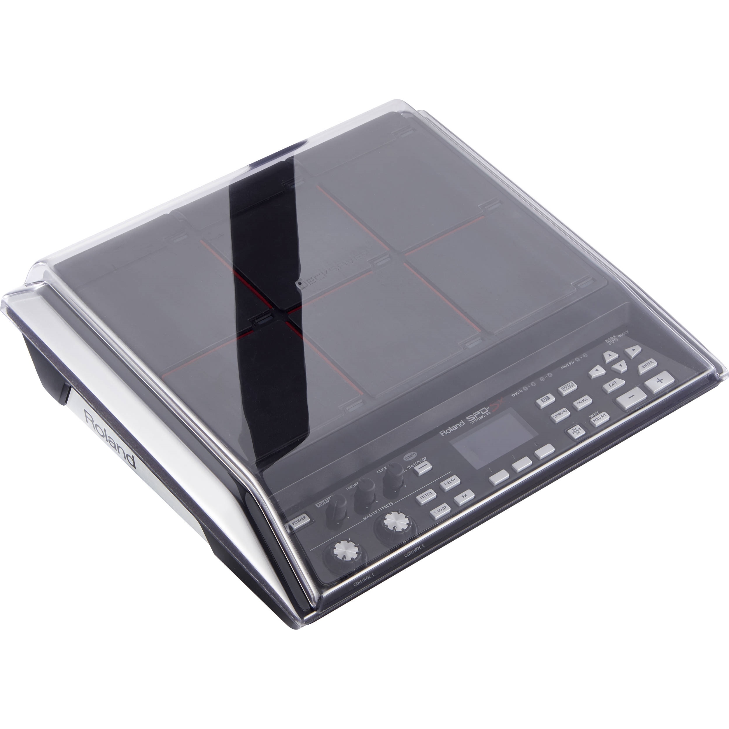 Decksaver Cover for Roland Octapad SPD-SX (Smoked/Clear)