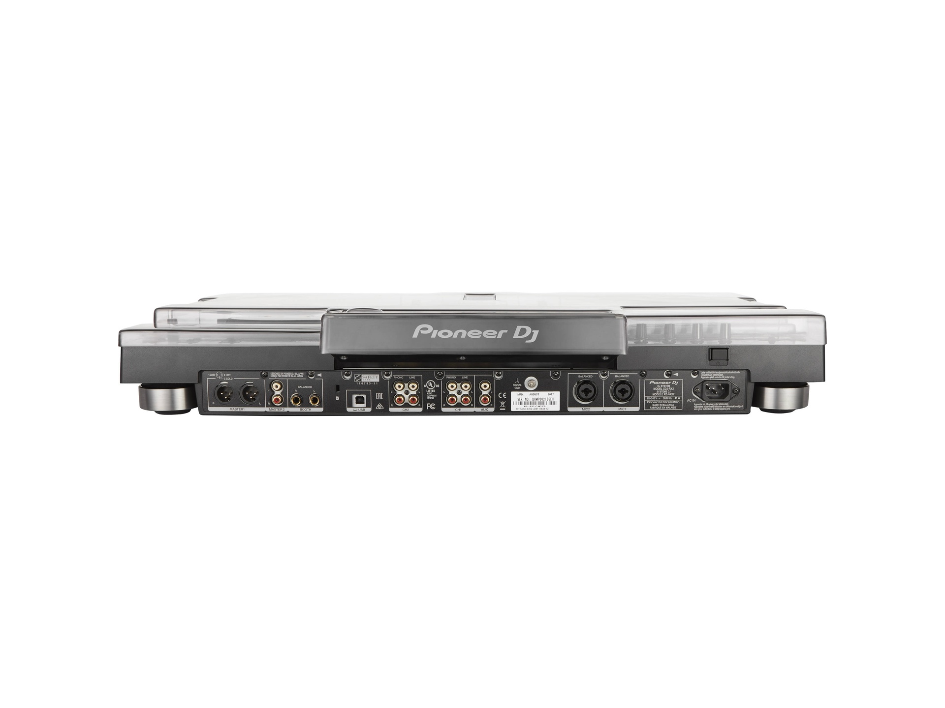 DECKSAVER DS-PC-XDJRX2 Pioneer XDJ-RX2]用 機材保護カバー