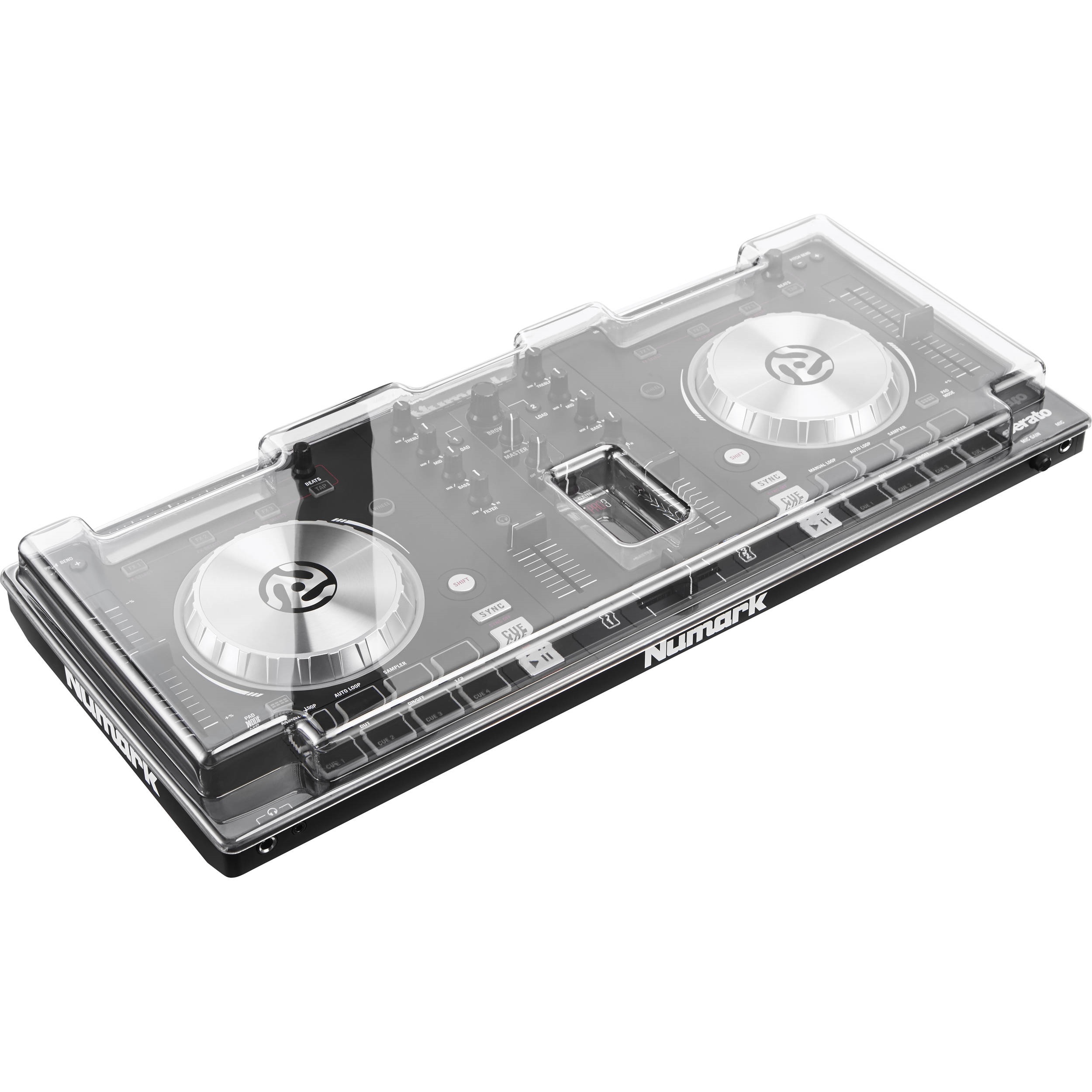 Decksaver Cover for Numark Mixtrack Pro 3 Mixer (Smoked/Clear)