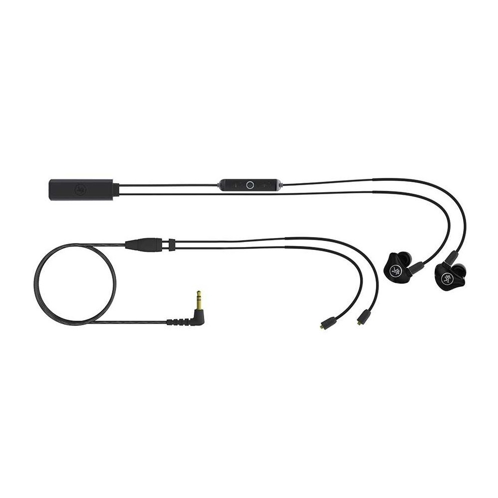 Mackie MP-120BTA Single Dynamic Driver Professional In Ear Monitors Headphones With Bluetooth