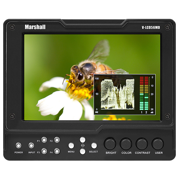 Marshall V-LCD56MD 5.6" HDMI On Camera Monitor kit