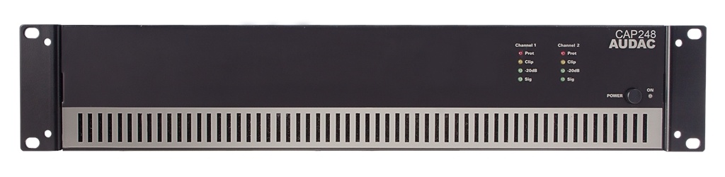 Audac CAP248 Dual-Channel Power Amplifier 2 X 480w 100v