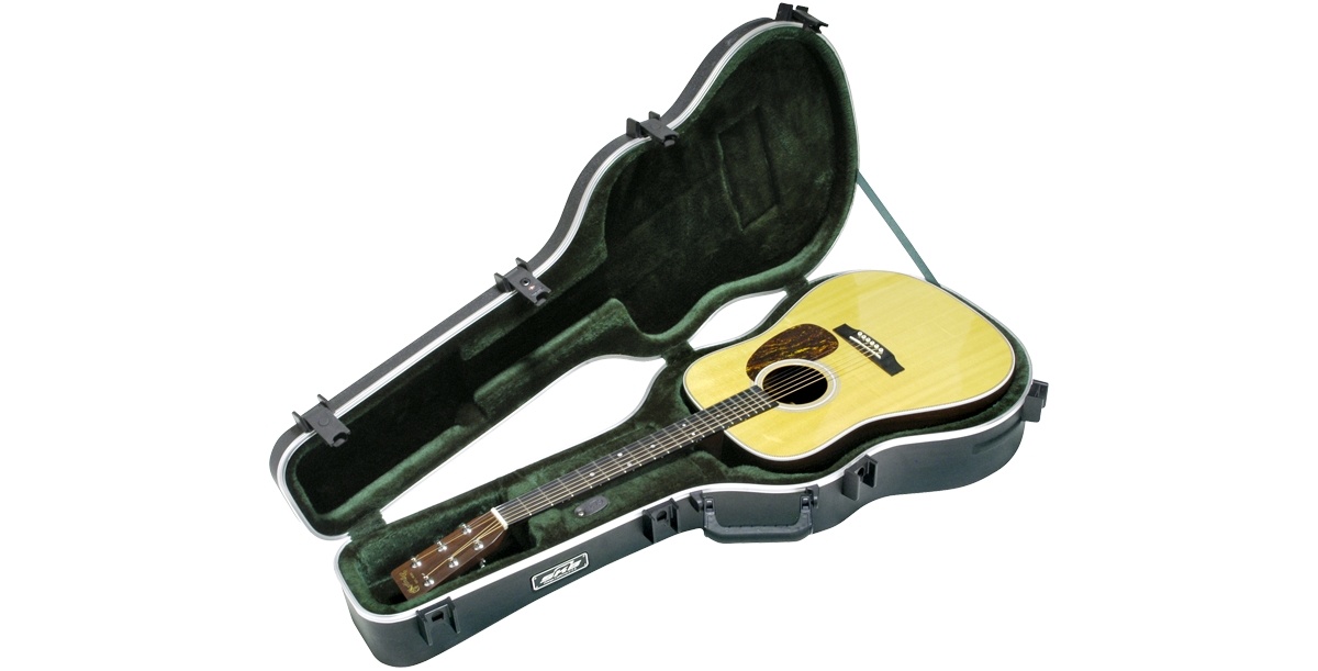 SKB 1SKB-18 Acoustic Dreadnought Deluxe Guitar Case