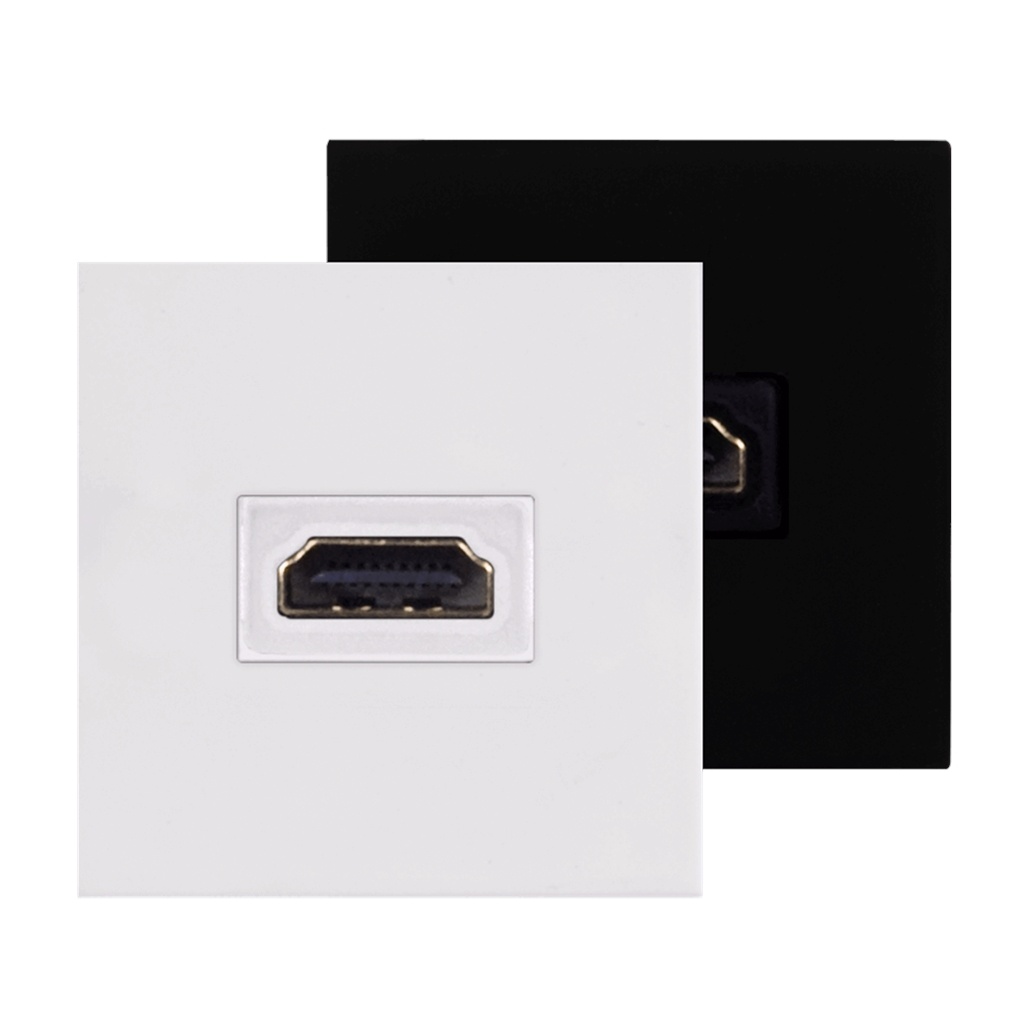 Audac CP45HDM Connection Plate HDMI (45 X 45mm, White)