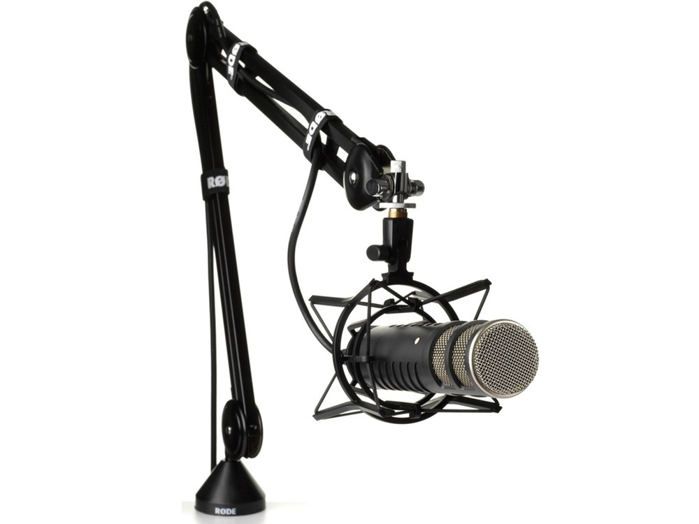 Rode PSA1 Swivel Mount Studio Microphone Boom Arm (Three-Pack) with 3x  Gator RI-POPFILTER, XLR Cables, and StreamEye Polishing Cloth